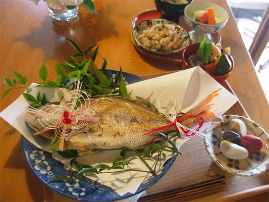 お食い初め膳